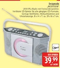 Designradio RCD1755SI Angebote bei Marktkauf Erlangen für 39,99 €