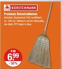 Premium Reissstrohbesen von Bürstenmann im aktuellen V-Markt Prospekt für 6,99 €