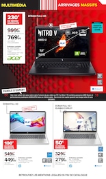 Prix et réduction Acer dans le prospectus Carrefour en cours Offre Acer dans le catalogue Carrefour du moment à la page 2