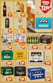 Bier im REWE Prospekt in Fürth Aktueller REWE Prospekt mit Bier, "Dein Markt", Seite 21