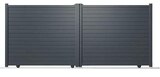 Brico Dépôt Saint-Étienne - Promo Portail coulissant aluminium gris anthracite "Santos" - L. 3,25 x H. 1,80 m Promo Portail coulissant aluminium gris anthracite "Santos" - L. 3,25 x H. 1,80 m à 1 099,00 € dans le catalogue Brico Dépôt à Saint-Étienne