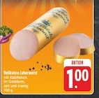 Delikatess Leberwurst Angebote bei E center Würzburg für 1,00 €