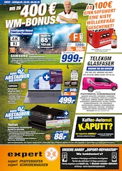Fernseher im expert Prospekt in Aichach Aktueller expert Prospekt mit Fernseher, "Top Angebote", Seite 1