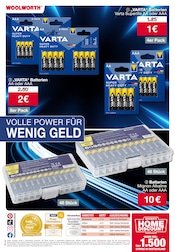 Aktueller Woolworth Prospekt mit Batterien AA, "Aktuelle Angebote", Seite 23