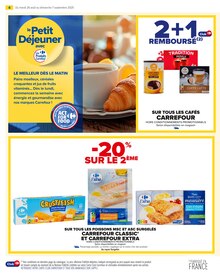 Promo Poisson surgelé dans le catalogue Carrefour Market du moment à la page 6