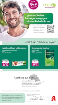 Aktueller mea - meine apotheke Prospekt (Hausach, 4 Seiten zum blättern mea - meine apotheke Prospekt Unsere August-Angebote mit 4 Seiten