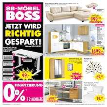 SB Möbel Boss Prospekt für Fürstenwalde mit 12 Seiten SB Möbel Boss Prospekt für Fürstenwalde: "JETZT WIRD RICHTIG GESPART!", 12 Seiten, 13.09.2025 - 19.09.2025