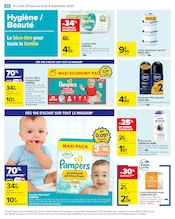 Pampers Angebote im Prospekt "LE COIN DES ENFANTS" von Carrefour Pampers Angebote im Prospekt "LE COIN DES ENFANTS" von Carrefour auf Seite 56
