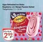 Refreshed Ice Sticks im Angebot bei GLOBUS in Ludwigshafen Refreshed Ice Sticks Angebote von Oppo bei GLOBUS Ludwigshafen für 3,99 €