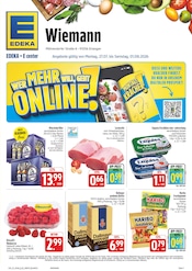 Obst im EDEKA Prospekt in Erlangen Aktueller EDEKA Prospekt mit Obst, "Wir lieben Lebensmittel!", Seite 1