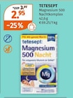 Magnesium 500 Nachtkomplex von TETESEPT für 2,95 € bei Müller im Angebot Magnesium 500 Nachtkomplex von TETESEPT im aktuellen Müller Prospekt