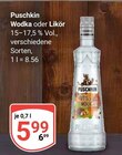 Wodka Angebote von Puschkin bei GLOBUS Krefeld für 5,99 €