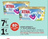 lessive capsules by super croix - X-TRA dans le catalogue E.Leclerc