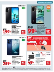 Promos Samsung Galaxy S dans le catalogue "LA RENTRÉE À PRIX K.O." de Auchan Hypermarché Samsung Galaxy S en promo dans le catalogue Auchan Hypermarché à la page 45