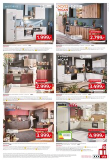 Küchenzeile im XXXLutz Möbelhäuser Prospekt "RED SHOPPING WEEK" mit 16 Seiten (Moers)