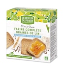 Promo BISCOTTES GRAINES DE LIN à 3,25 € dans le catalogue NaturéO à Dourdan