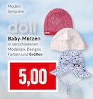 Baby-Mützen im Angebot bei Kaufhaus Stolz in Schwerin Baby-Mützen Angebote von döll bei Kaufhaus Stolz Schwerin für 5,00 €