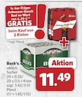 Aktuelle Becks Angebote bei combi in Bielefeld Aktuelles Beck's Angebot bei combi in Bielefeld ab 11,49 €
