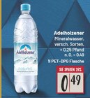 Mineralwasser von Adelholzener für 0,49 € bei EDEKA im Angebot Mineralwasser von Adelholzener im aktuellen EDEKA Prospekt