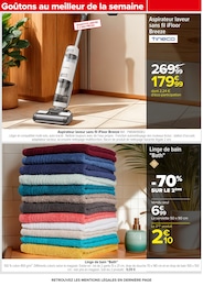 Prix et réduction Aspirateur Sans Fil dans le prospectus Carrefour en cours Offre Aspirateur Sans Fil dans le catalogue Carrefour du moment à la page 81