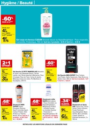 Prix et réduction Déodorant dans le prospectus Carrefour en cours Offre Déodorant dans le catalogue Carrefour du moment à la page 73
