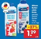 Buttermilch Drink im Angebot bei Netto Marken-Discount in Detmold Buttermilch Drink Angebote von Milram bei Netto Marken-Discount Detmold für 1,29 €