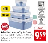 E center - Frischhaltedose Clip & Close Angebot im Prospekt Frischhaltedose Clip & Close bei E center im Prospekt "" für 9,99 €