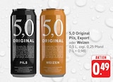 Trinkgut - 5,0 Original Pils Angebot im Prospekt 5,0 Original Pils bei Trinkgut im Prospekt "" für 0,49 €