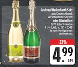 Sekt Alkoholhaltig im Angebot bei E center in Freital Sekt Alkoholhaltig Angebote von Graf von Wackerbarth bei E center Freital für 4,99 €