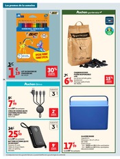 Promos Accessoires téléphone portable dans le catalogue "PETIT DÉJ & GOÛTER" de Auchan Supermarché Accessoires téléphone portable en promo dans le catalogue Auchan Supermarché à la page 34