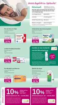 Nasenspray im mea - meine apotheke Prospekt "Unsere September-Angebote" mit 4 Seiten (Heidelberg)
