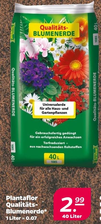 Qualitäts-Blumenerde