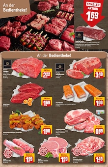 Rindfleisch im aktuellen REWE Prospekt (Halle (Saale)) Rindfleisch im REWE Prospekt "Dein Markt" mit 32 Seiten (Halle (Saale))