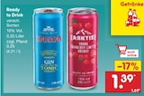Ready to Drink im Netto Marken-Discount Prospekt Ready to Drink im aktuellen Netto Marken-Discount Prospekt für 1,39 €