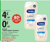 Douche Derma Therapie - Sanex dans le catalogue E.Leclerc