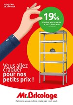 Catalogue Mr Bricolage à Saint-Gratien, avec 24 pages Prospectus Mr Bricolage à Saint-Gratien, "Vous allez craquer pour nos petits prix !", 24 pages, 06/01/2021 - 24/01/2021