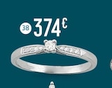bague diamants à 374,00 € dans le catalogue E.Leclerc