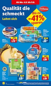 Käse im aktuellen Lidl Prospekt (Bochum) Käse im Lidl Prospekt "LIDL LOHNT SICH" mit 62 Seiten (Bochum)