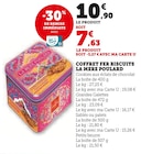 Coffret fer biscuits - La Mère Poulard dans le catalogue Super U
