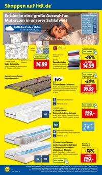 Topper Angebot im Lidl Prospekt, gültig von 07.07.2025 bis 12.07.2025 Topper Angebot im aktuellen Lidl Prospekt auf Seite 40
