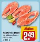 Fjordforellen-Steaks Angebote bei REWE Brandenburg für 2,49 €