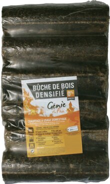Buches de bois densifié pack 10kg - Géant Casino à Angers Buches de bois densifié pack 10kg en promo chez Géant Casino Angers à 4,50 €
