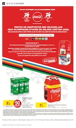 Prix et réduction Coca-Cola dans le prospectus Intermarché Super en cours Offre Coca-Cola dans le catalogue Intermarché Super du moment à la page 34