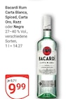 Rum Carta Blanca Angebote von Bacardí bei GLOBUS Erfurt für 9,99 €