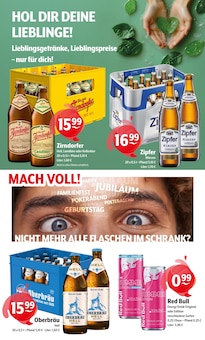 Red Bull im aktuellen Huster Prospekt (Pirna) Red Bull im Huster Prospekt "Aktuelle Angebote" mit 9 Seiten (Pirna)