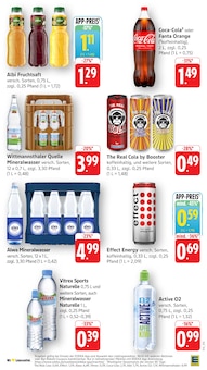 Wasser im E center Prospekt "Aktuelle Angebote" mit 77 Seiten (Freiburg (Breisgau))