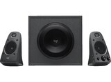 Logitech im MediaMarkt Saturn Prospekt Z625 2.1 Lautsprechersystem (2.1, Schwarz von LOGITECH im aktuellen MediaMarkt Saturn Prospekt für 159,99 €