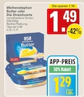Butter oder Die Streichzarte bei WEZ im Bückeburg Prospekt für 1,29 €