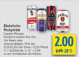 Alkoholisches Mischgetränk im Angebot bei diska in Erlangen Alkoholisches Mischgetränk Angebote von Captain Morgan bei diska Erlangen für 2,00 €