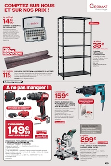 Promotion Aménagement Extérieur dans le prospectus Gedimat, valable du 09/09/2026 au 26/09/2026 Promo Aménagement Extérieur dans le catalogue Gedimat du moment à la page 13